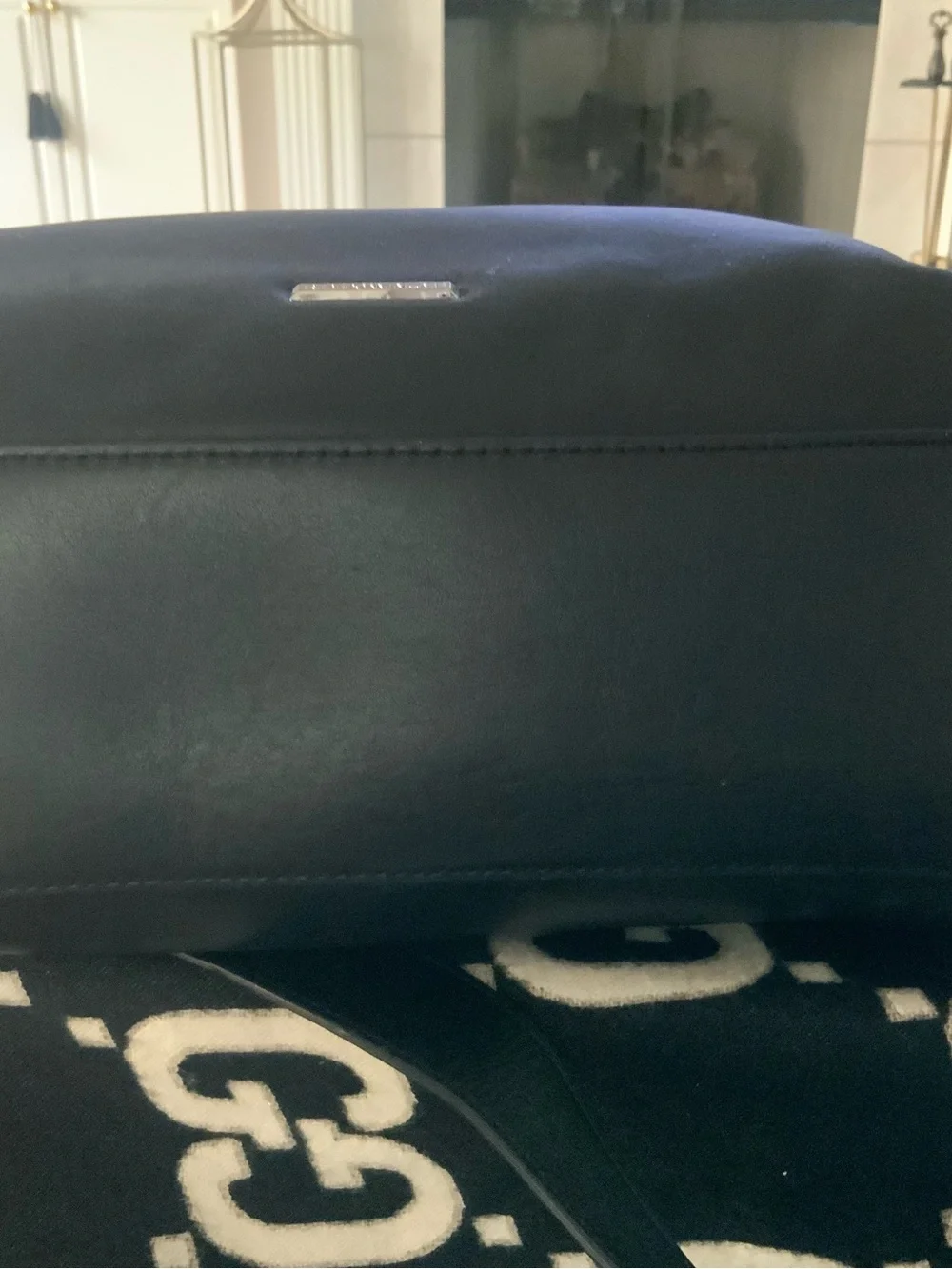 Rebecca Minkoff Black Studded Leather Satchel - Picture 7 of 7